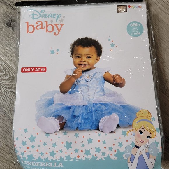 Disney NWT Baby Princess Cinderella Dress (6-12 Months) costume disneyana - Picture 2 of 3